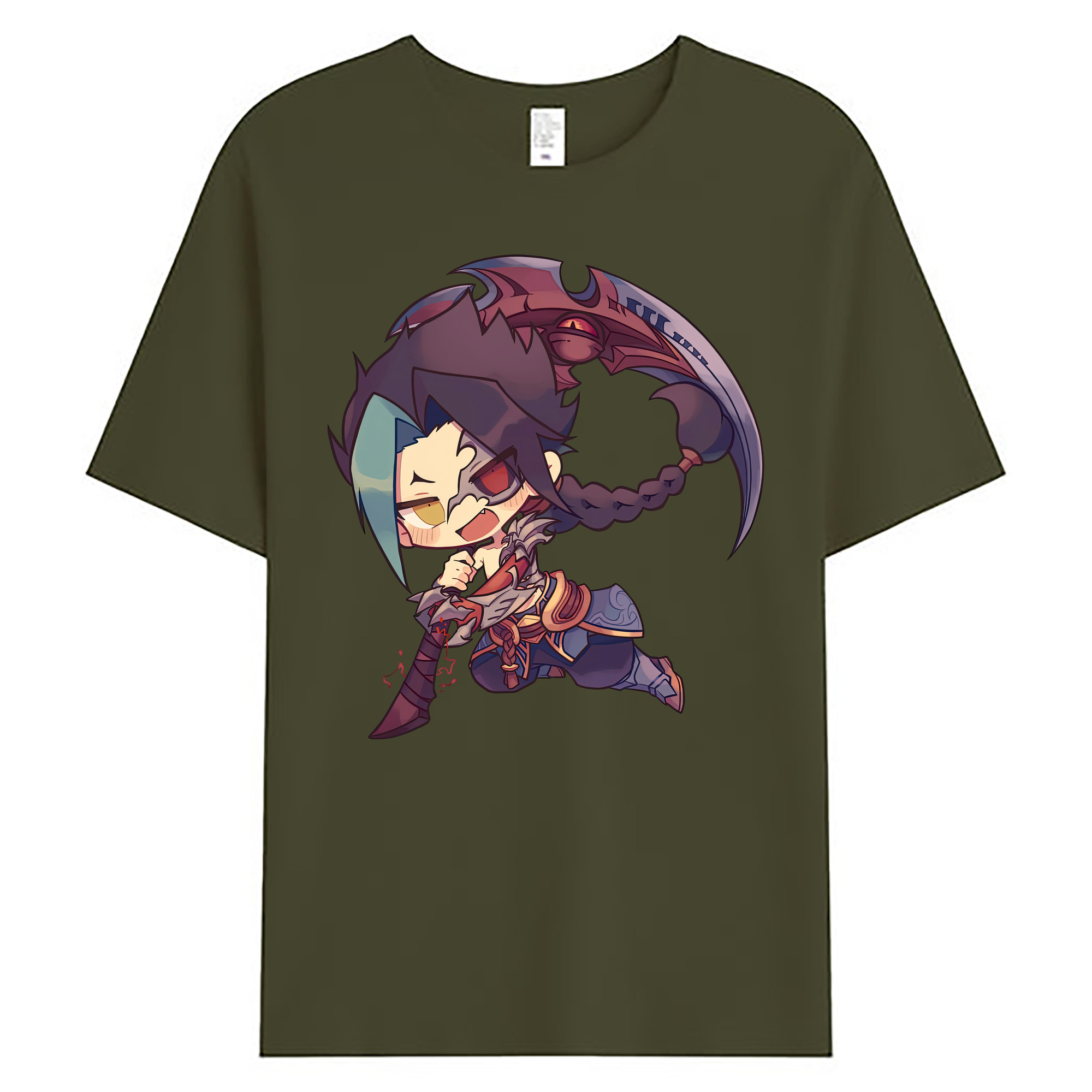 （画像用） リーグ・オブ・レジェンド League of Legends LOL 綿100％ メンズ半袖Tシャツ｜肌触りやわらか＆通気性